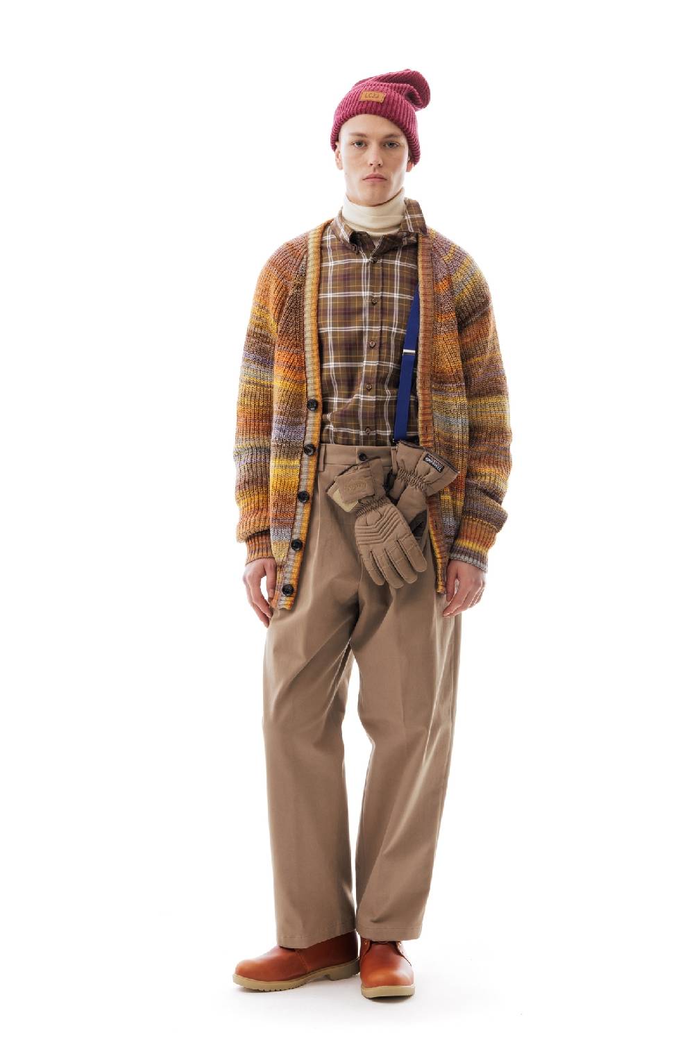 Lc23 Multicolor Cardigan Yellow/Orange