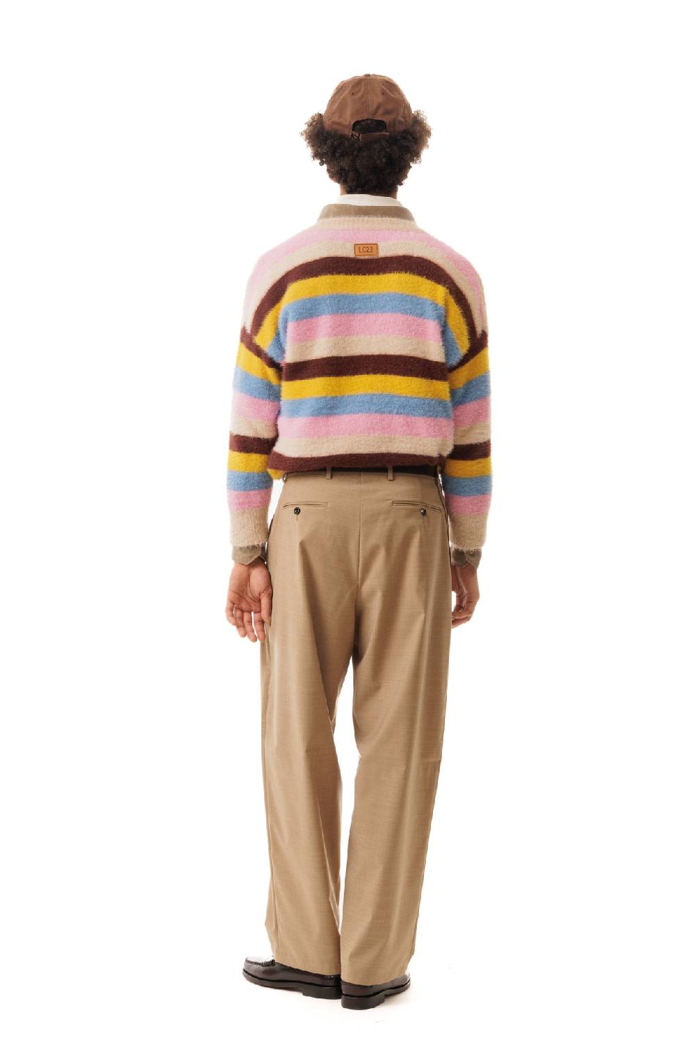 Lc23 Multicolor Stripes Cardigan