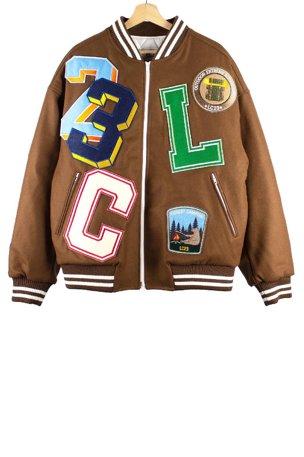 Lc23 Multipatch Varsity Jacket