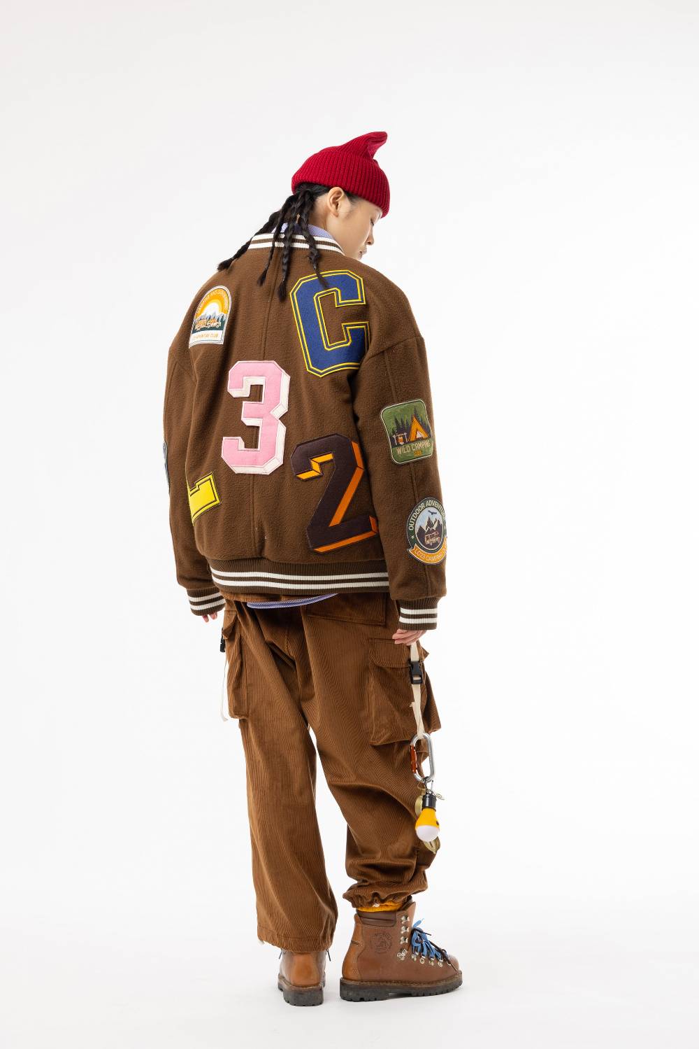 Lc23 Multipatch Varsity Jacket