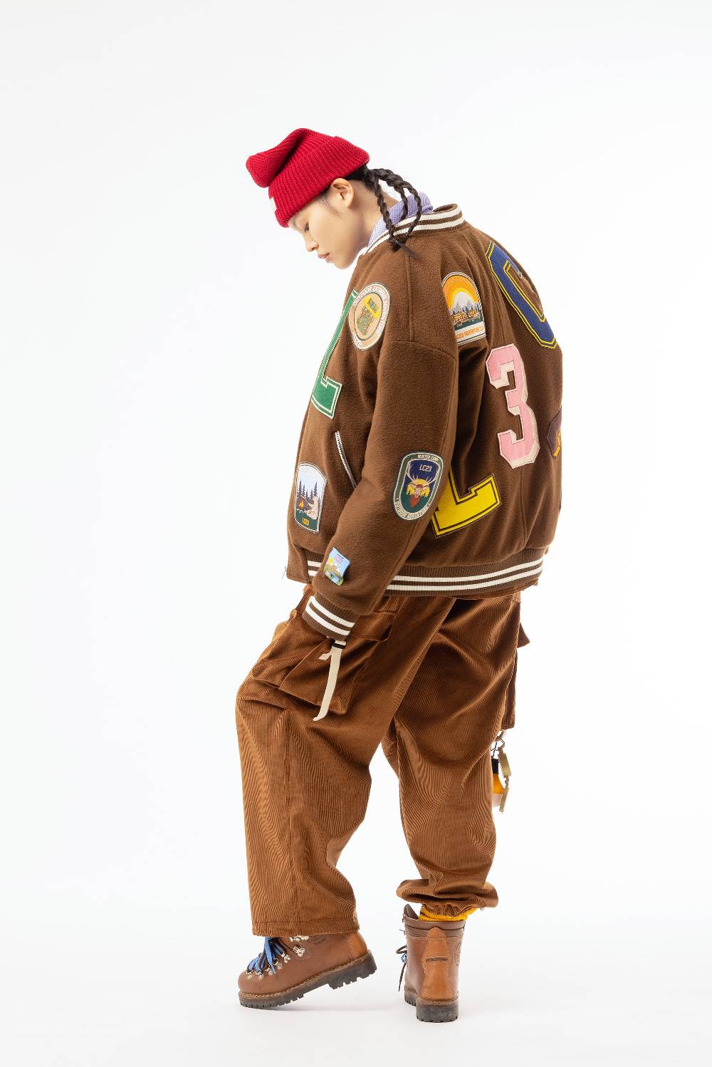 Lc23 Multipatch Varsity Jacket