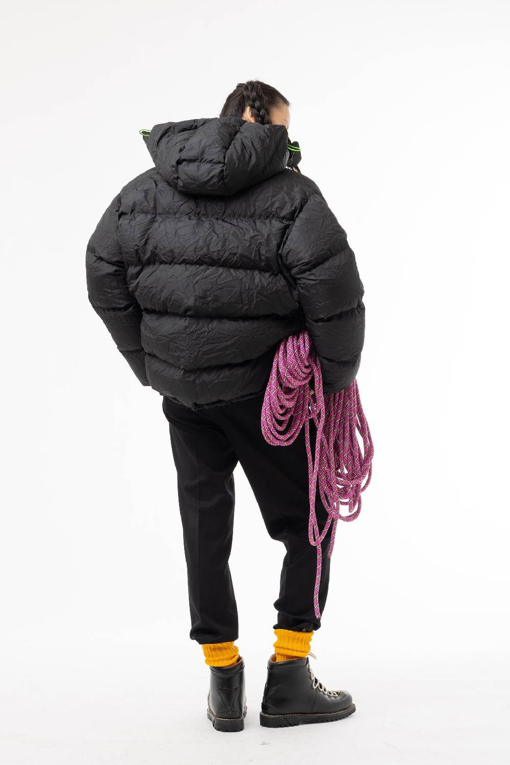 Lc23 Multipocket Down Jacket Black