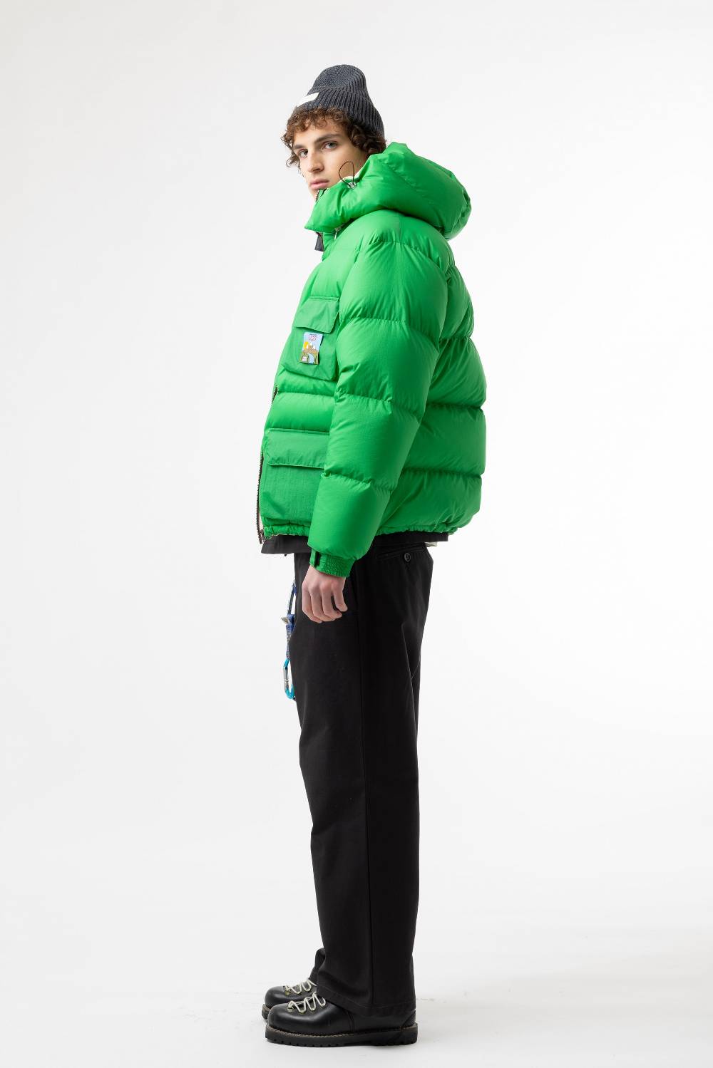 Lc23 Multipocket Down Jacket Green