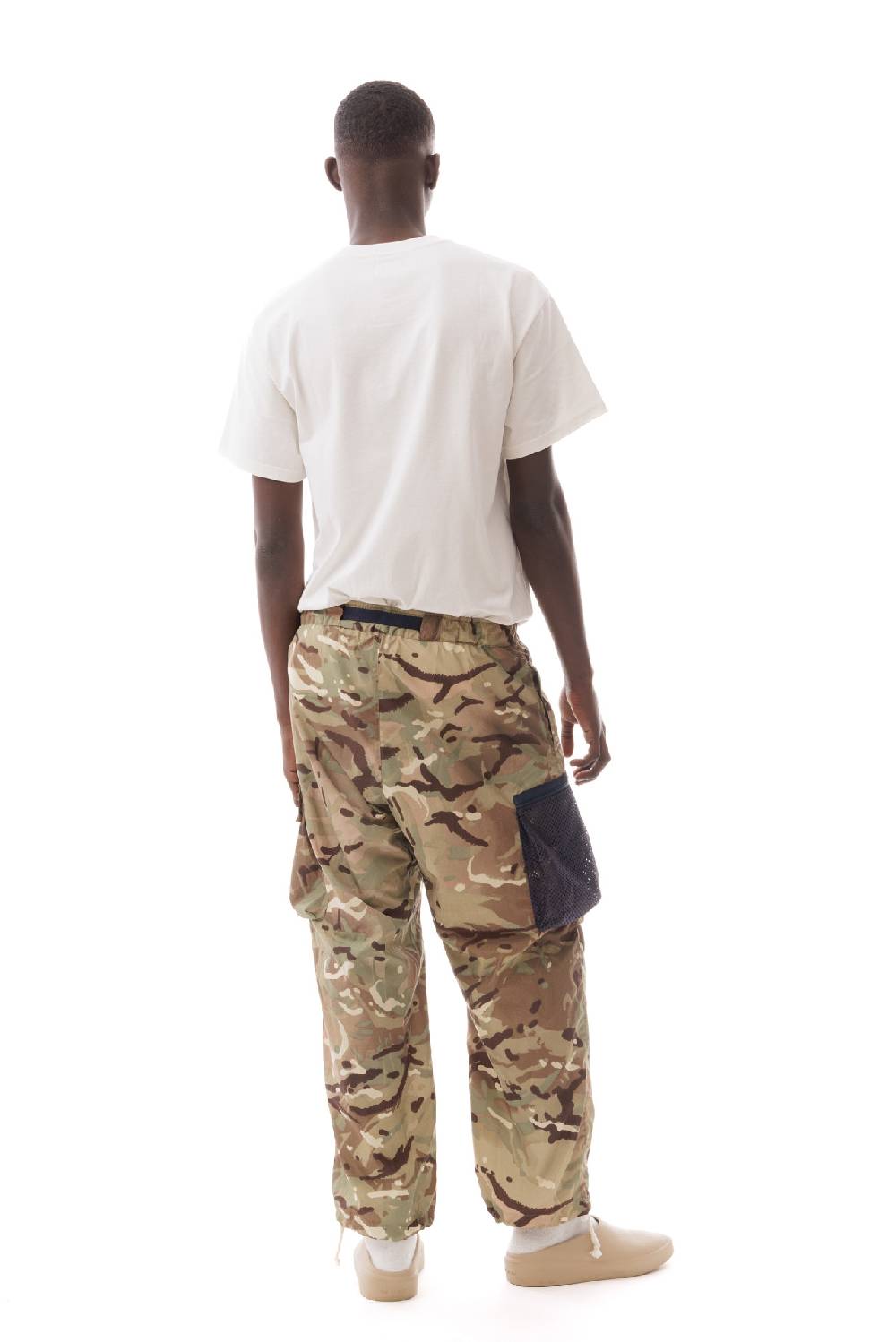 Lc23 Nylon Camo Cargo Pants