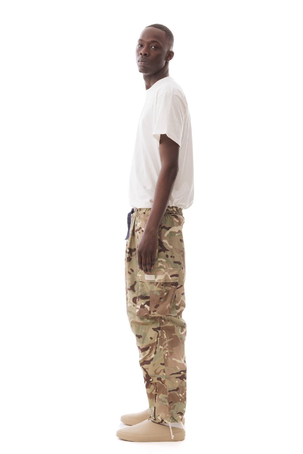 Lc23 Nylon Camo Cargo Pants