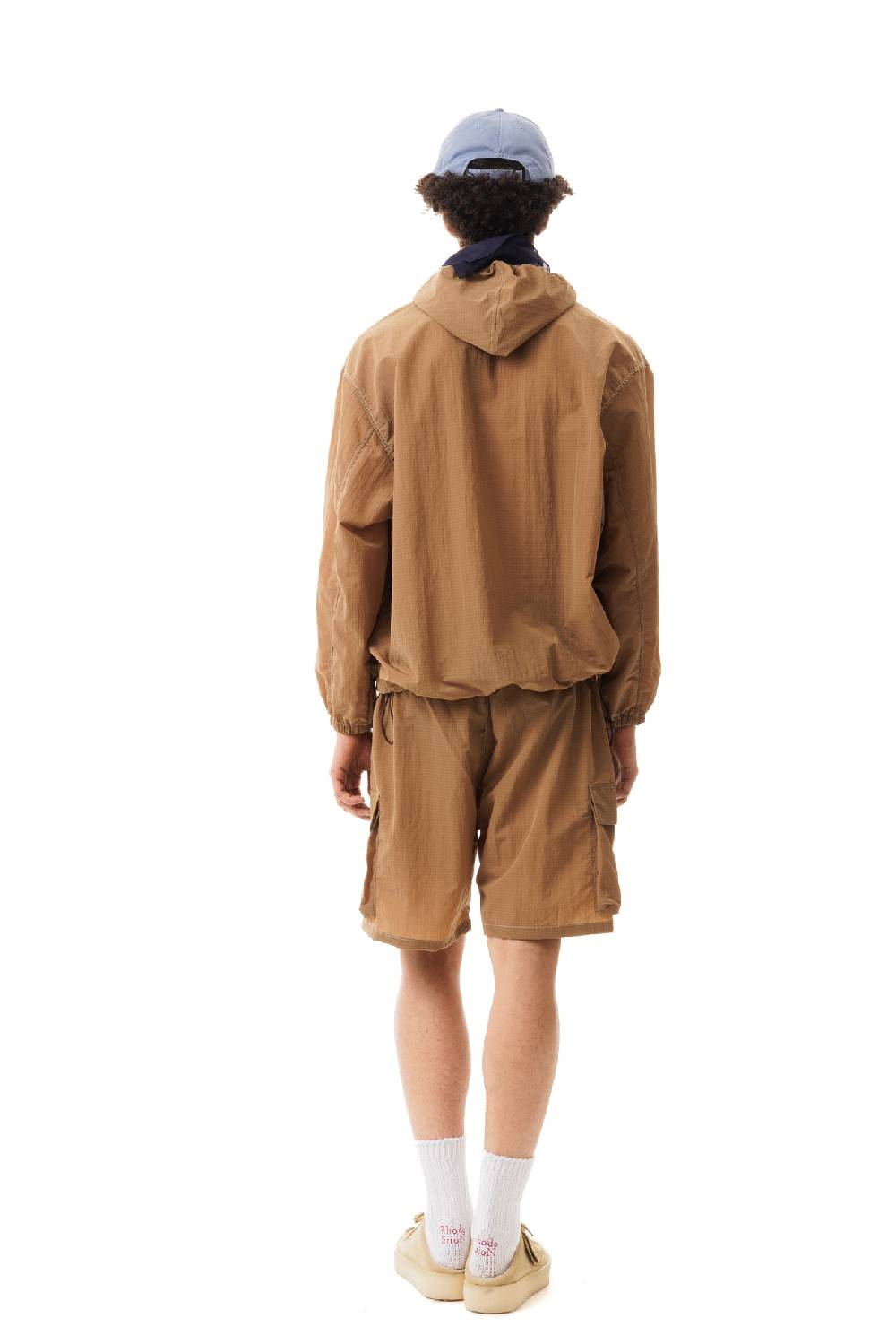 Lc23 Nylon Cargo Shorts Brown