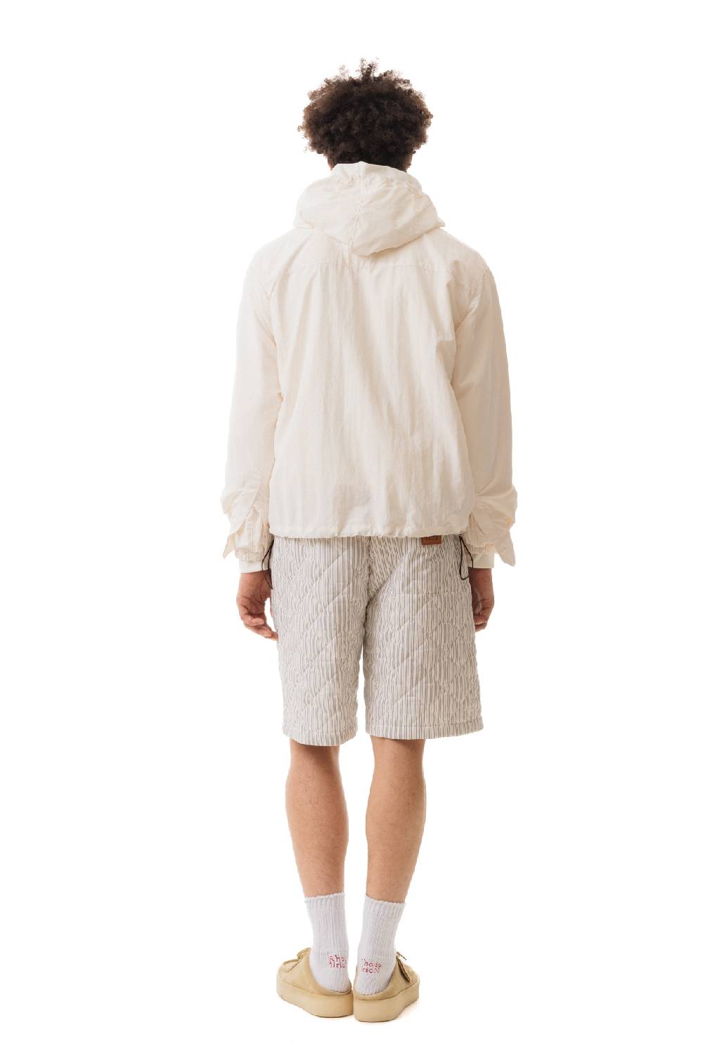 Lc23 Nylon Shirt Cream-Brown