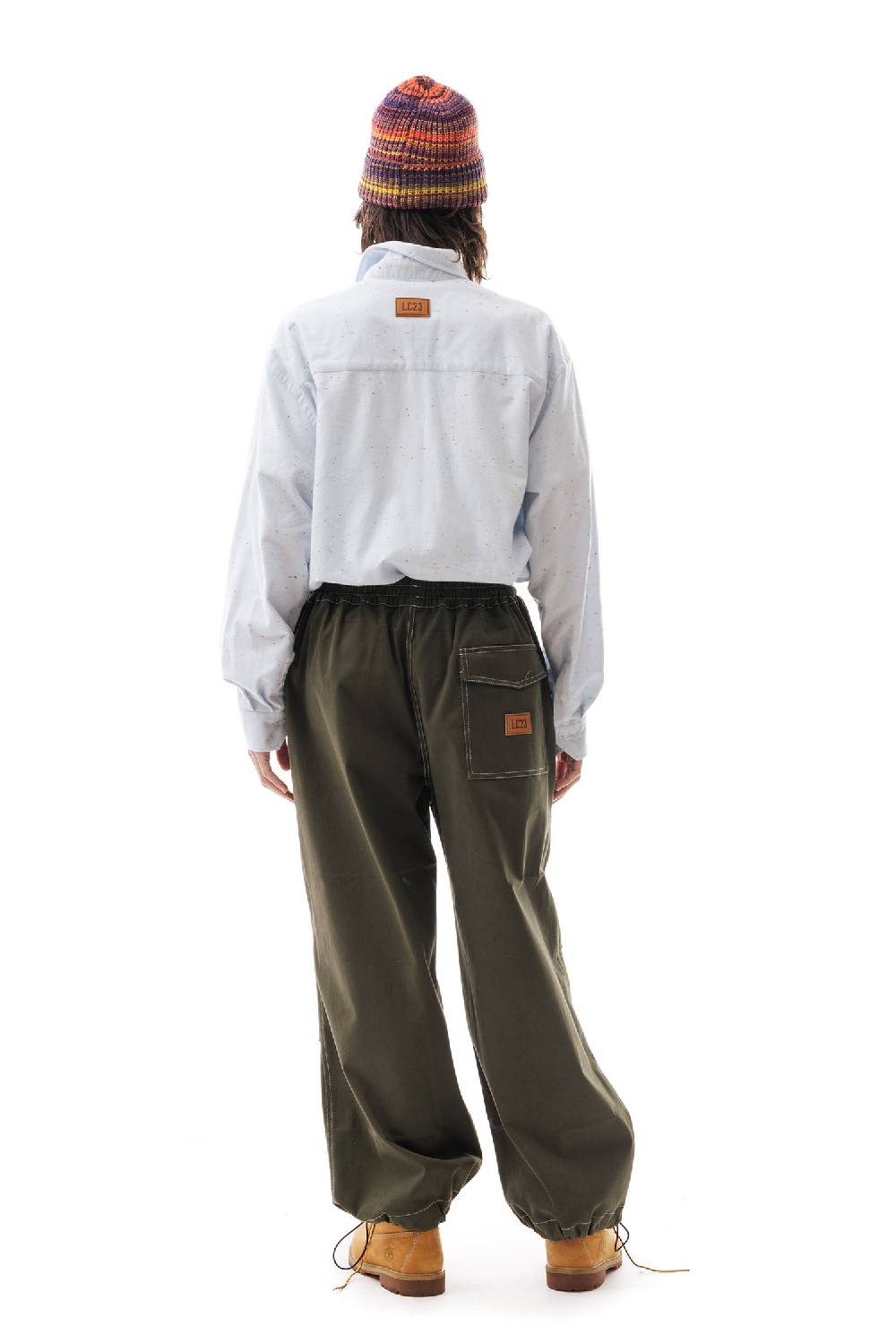 Lc23 Paracadute Pants Army Green