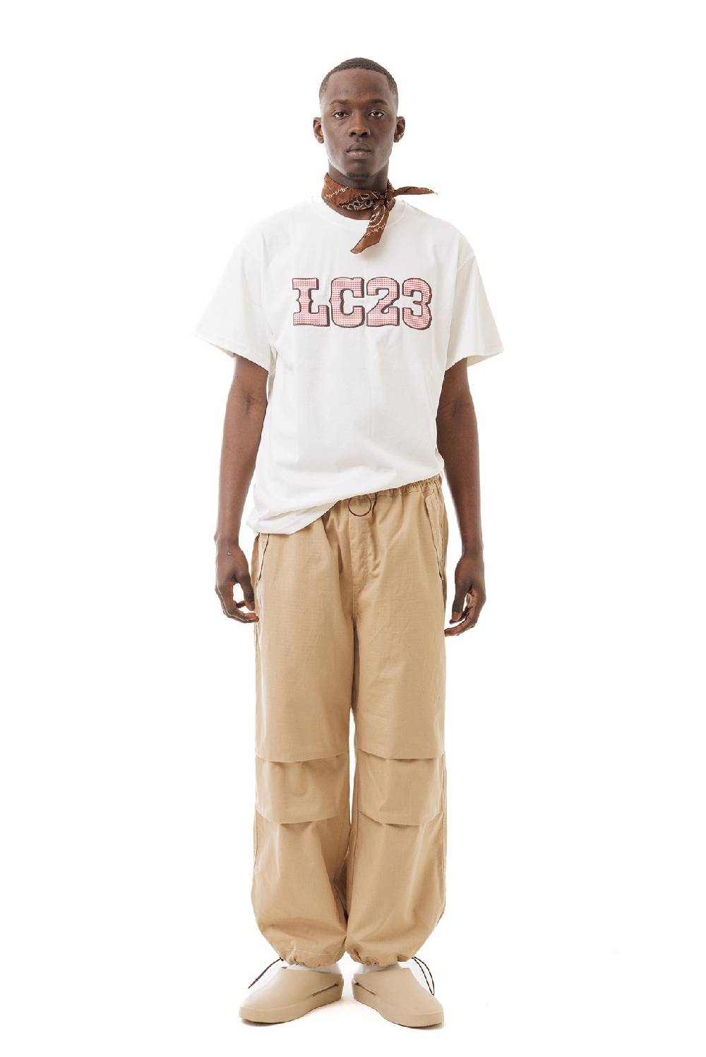 Lc23 Paracadute Pants Beige