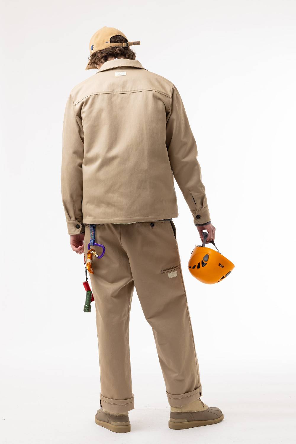 Lc23 Patch Canvas Overshirt Beige