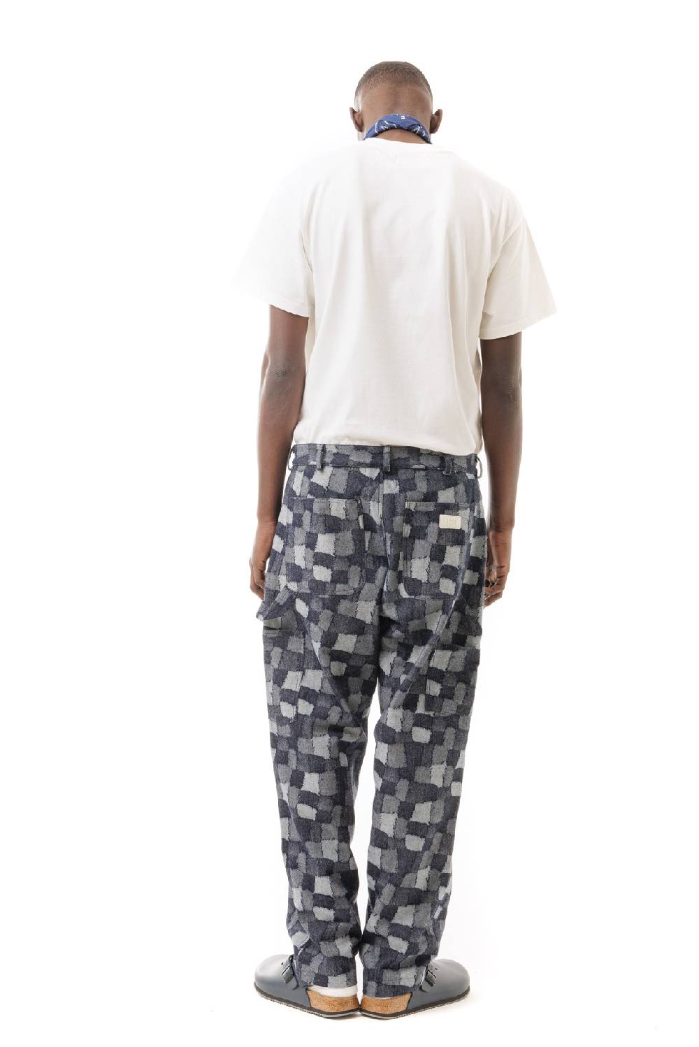 Lc23 Patchwork Denim Work Trousers