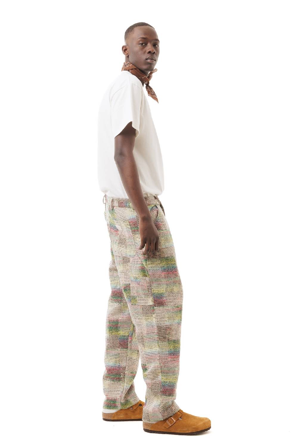 Lc23 Patchwork Work Trousers