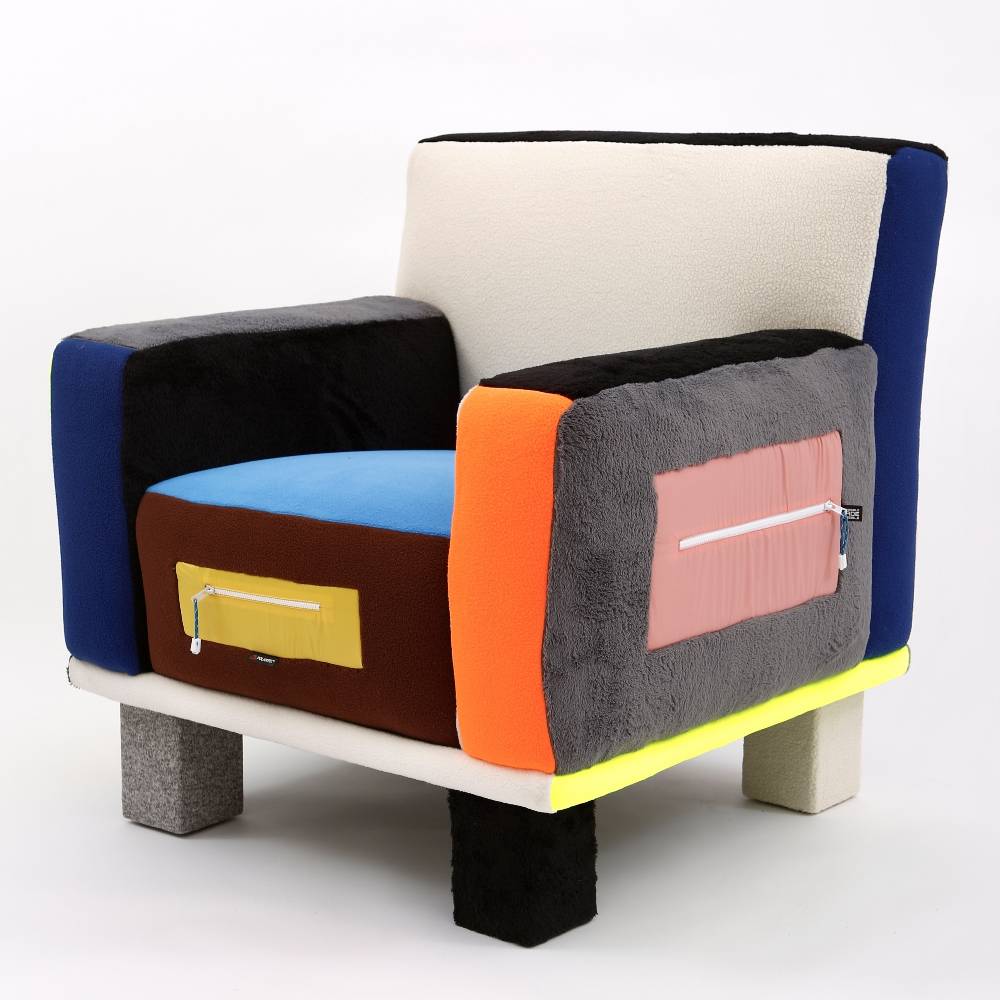 Lc23 Polartec Multicolor Armchair
