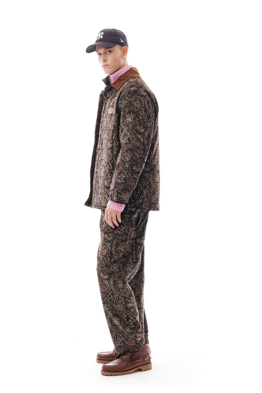 Lc23 Printed Corduroy Work Jacket