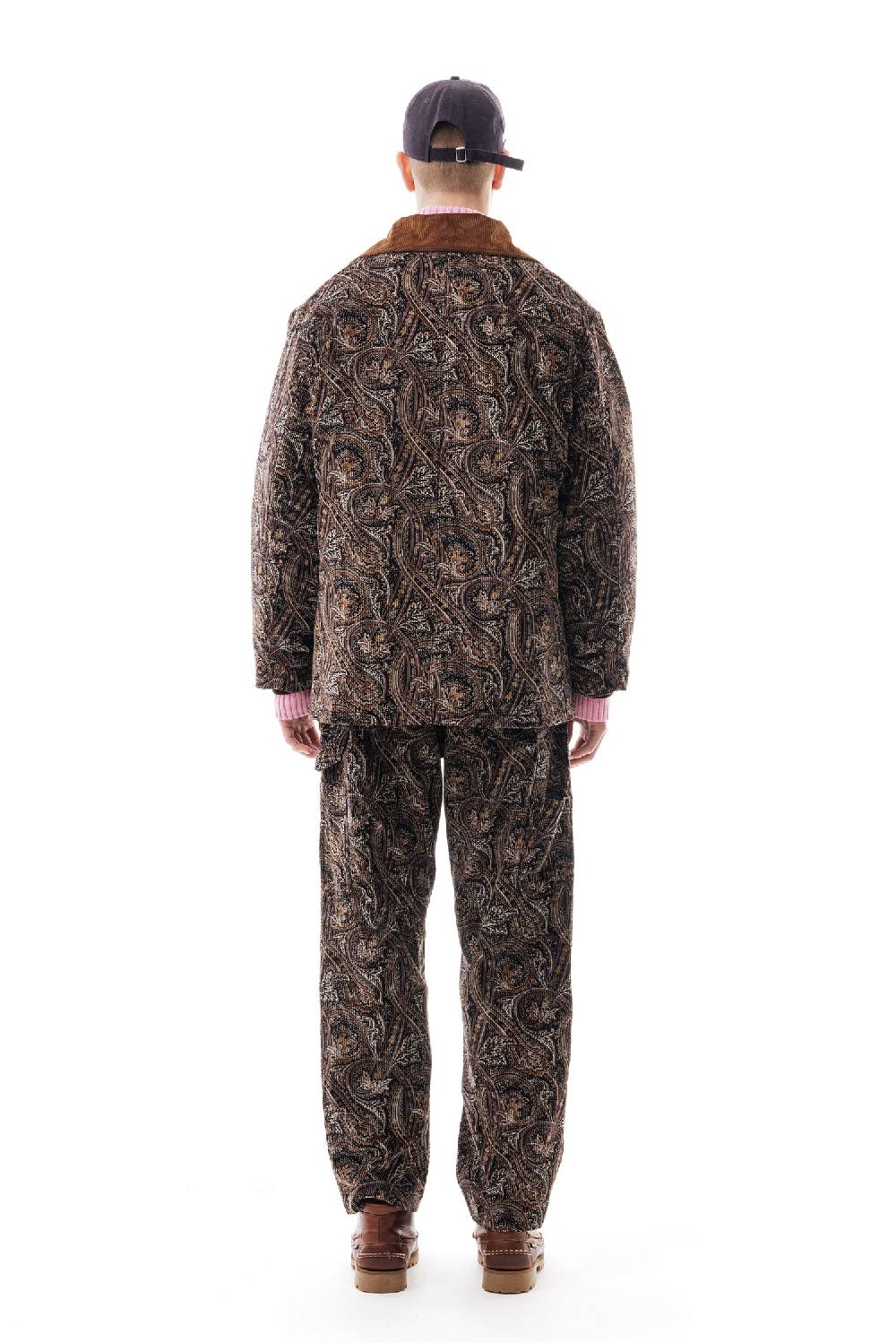 Lc23 Printed Corduroy Work Jacket