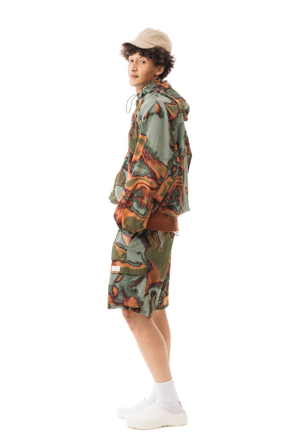 Lc23 Printed Nylon Jacket