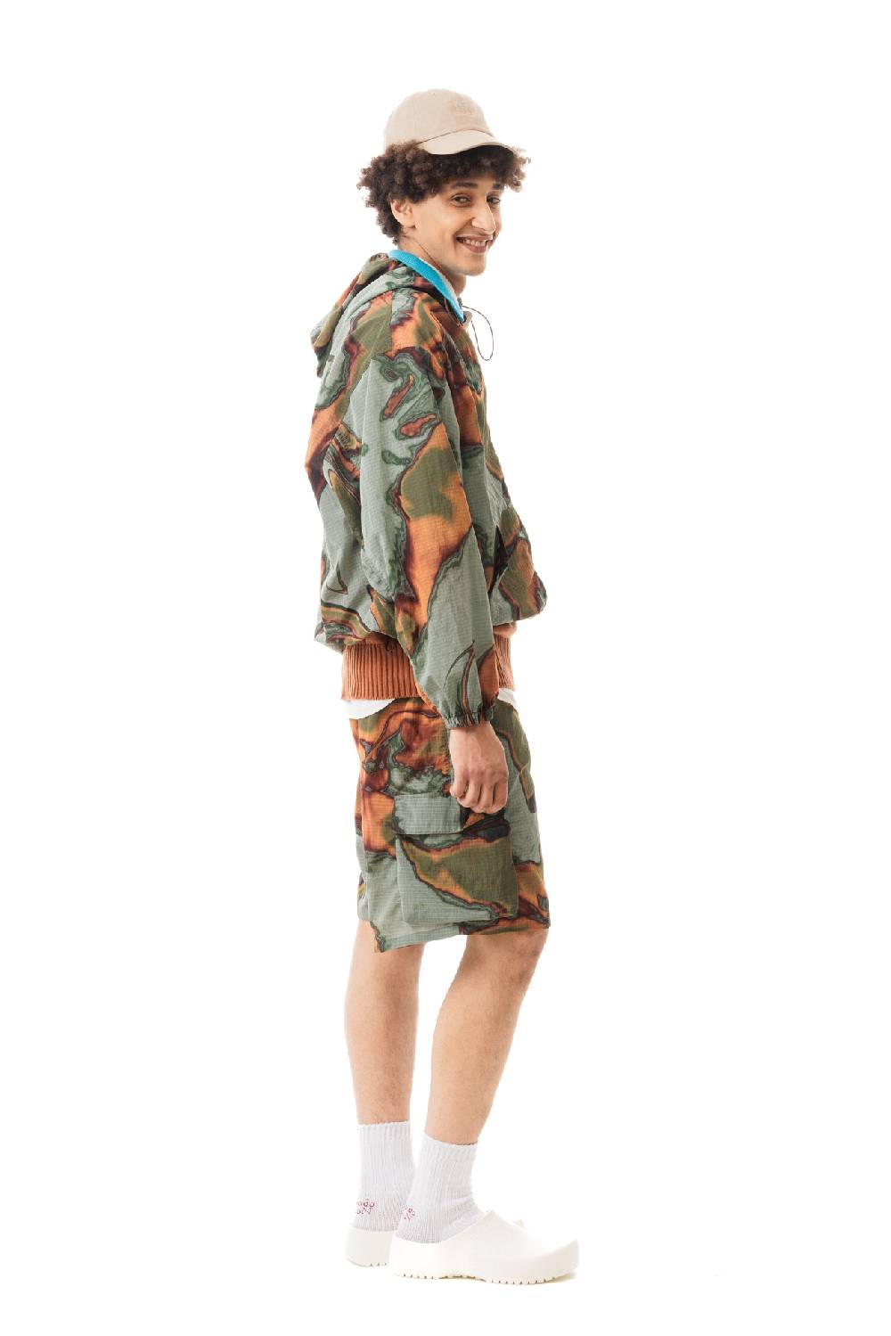 Lc23 Printed Nylon Jacket