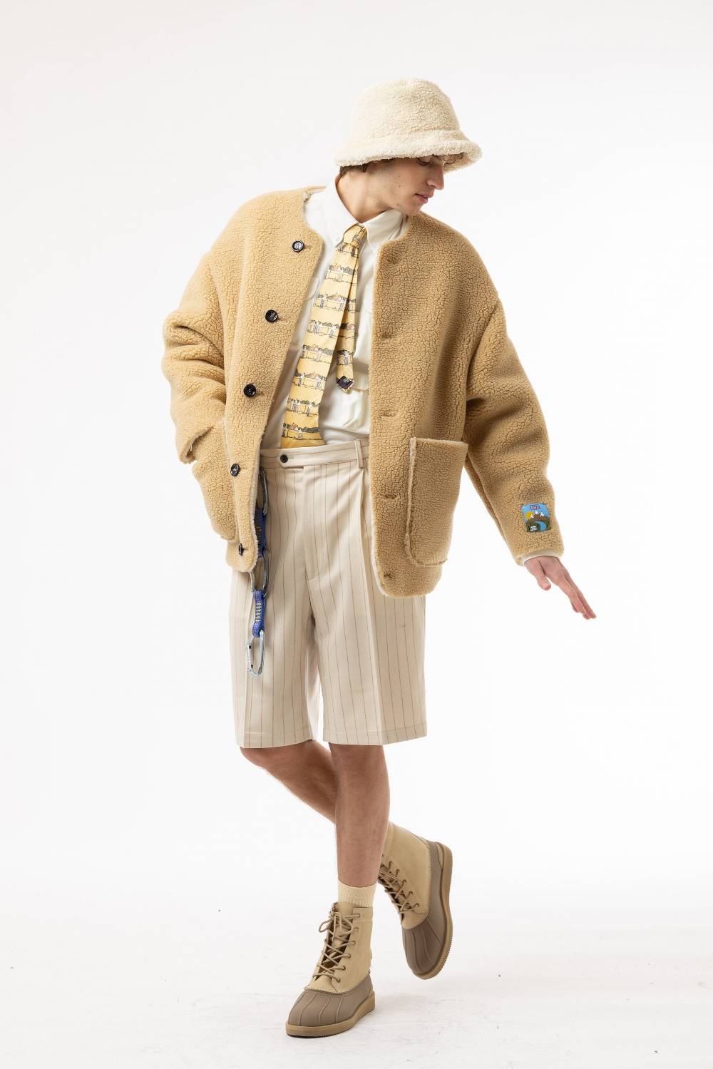 Lc23 Reversible Jacket Camel