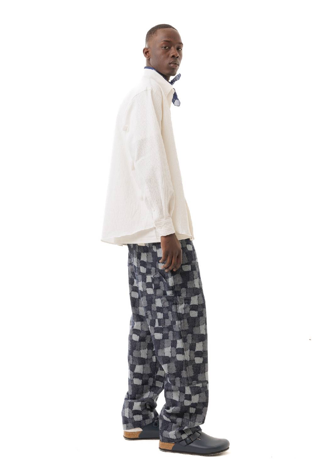 Lc23 Seersucker Shirt Cream