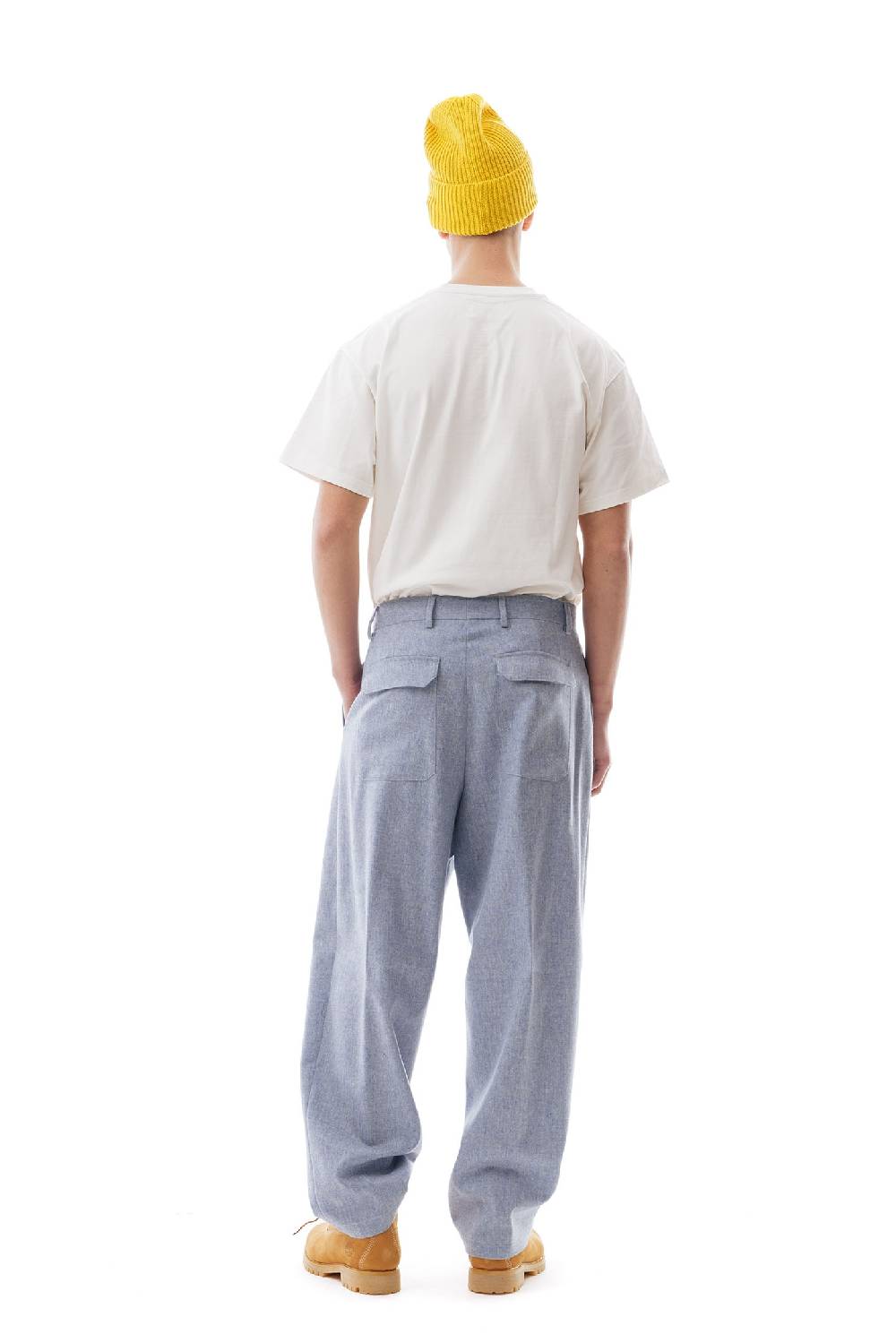 Lc23 Shetland Double Pence Trousers Blue