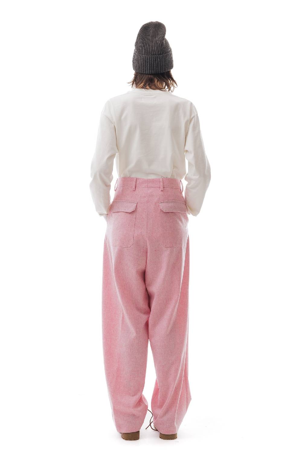 Lc23 Shetland Double Pence Trousers Pink