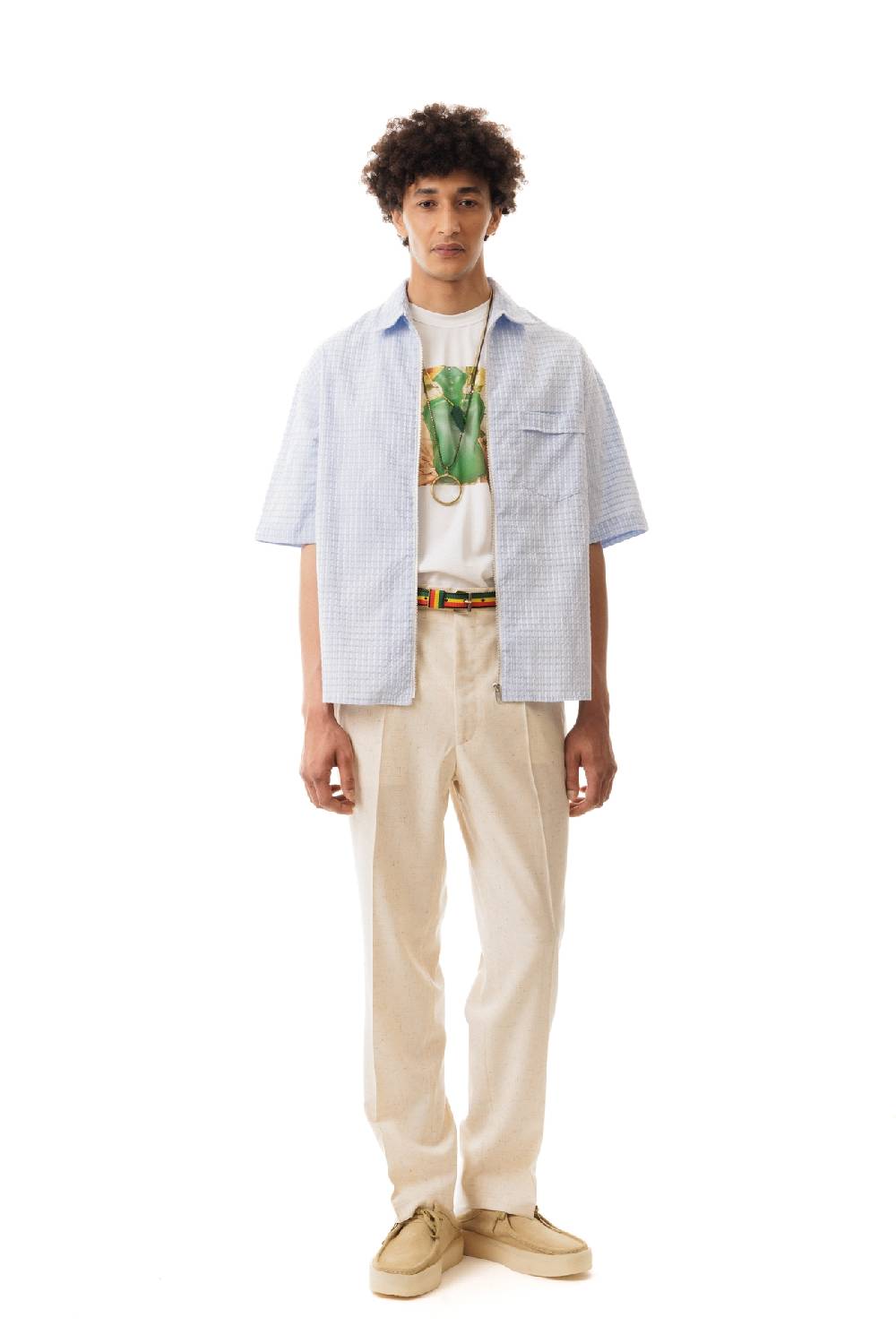 Lc23 Short Sleeve Shirt Blue