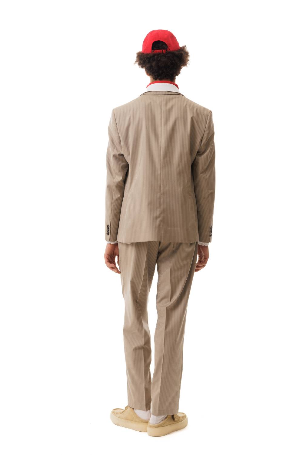 Lc23 Stripes Beige Blazer