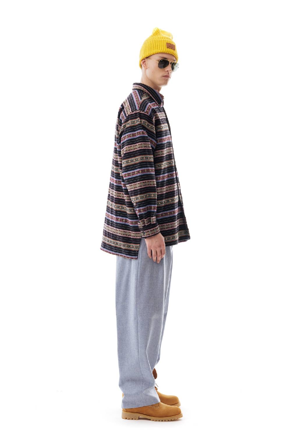 Lc23 Stripes Jaquard Overshirt