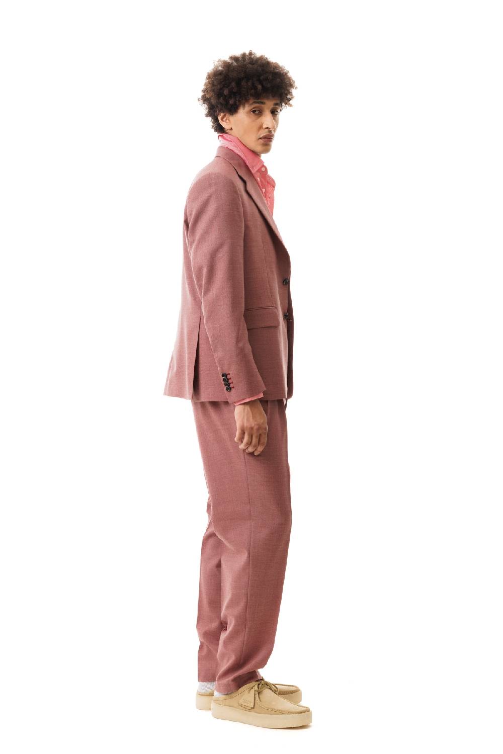 Lc23 Tela Rustica Pink Blazer
