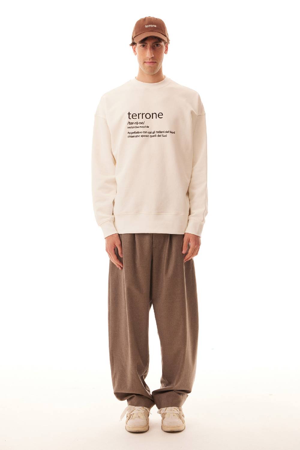 Lc23 Terrone Sweatshirt Cream