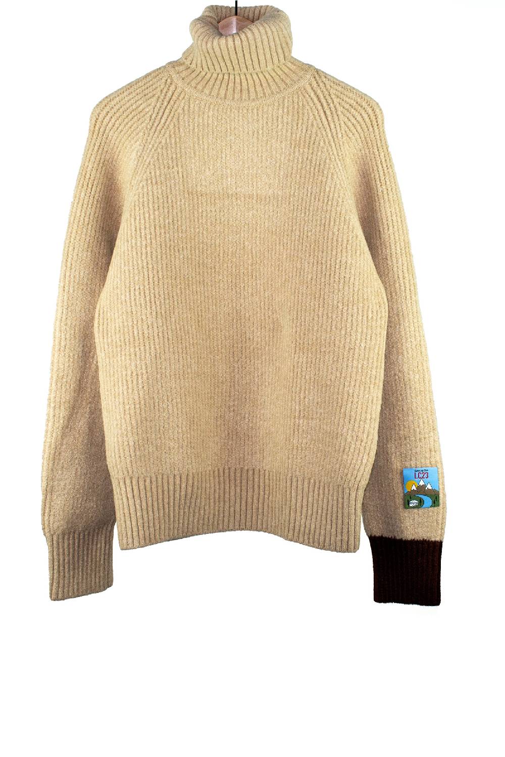 Lc23 Turtleneck Sweater Beige