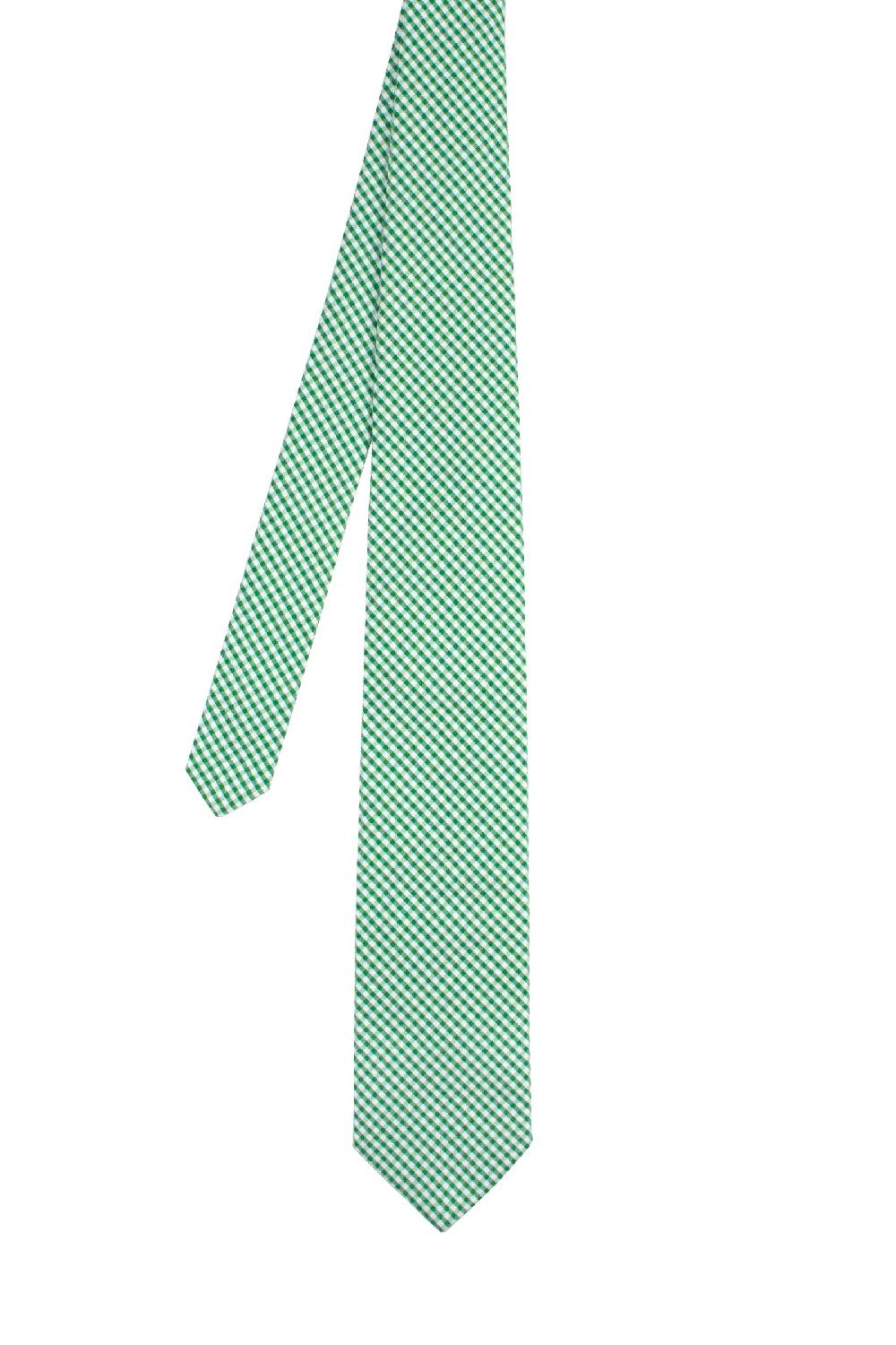 Lc23 Vichy Green Tie