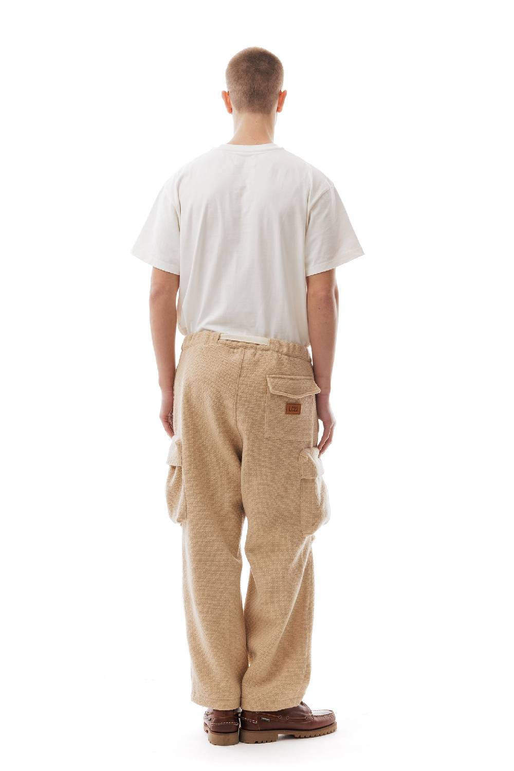 Lc23 Wool Cargo Pants Beige