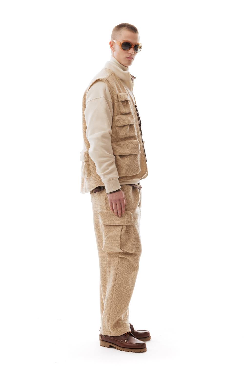 Lc23 Wool Multipocket Vest