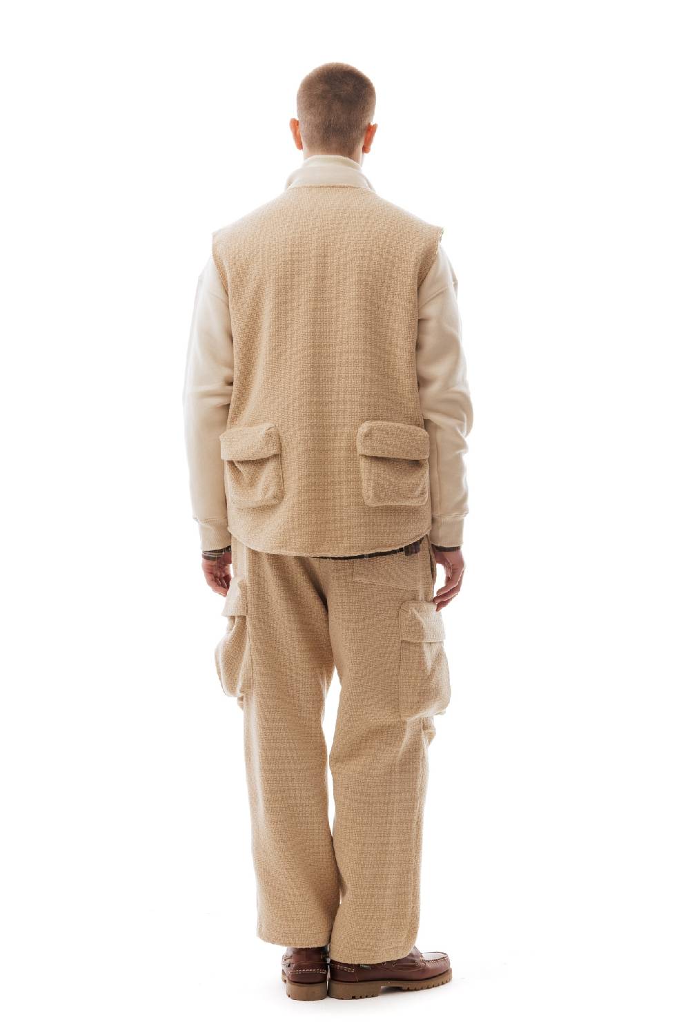 Lc23 Wool Multipocket Vest