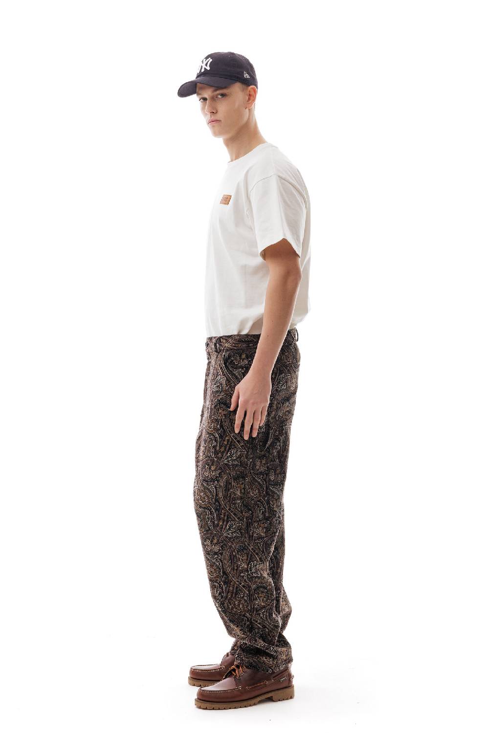 Lc23 Work Corduroy Printed Trousers