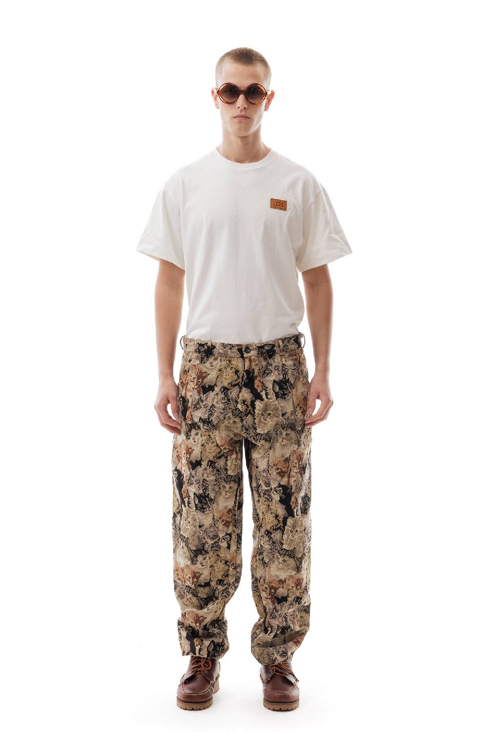 Lc23 Work Tapestry Cats Trousers