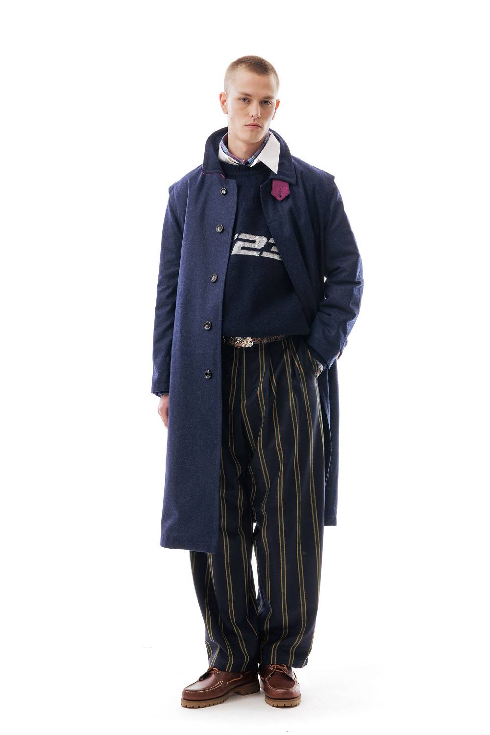 Lc23 WR Loden Coat Navy