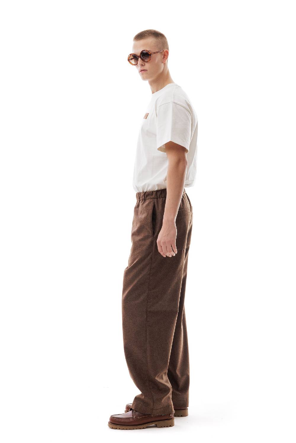 Lc23 WR Wool Pants Brown
