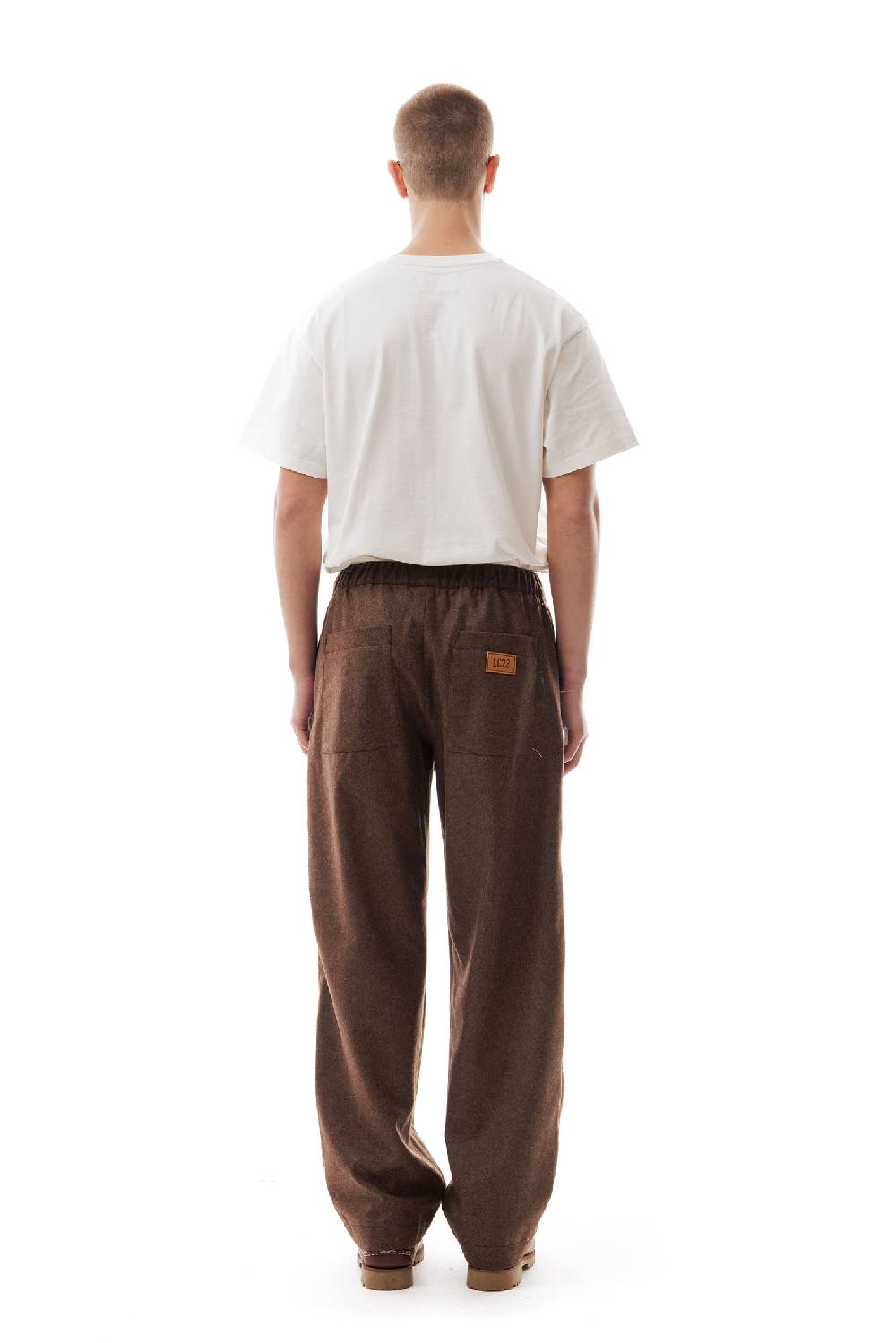Lc23 WR Wool Pants Brown