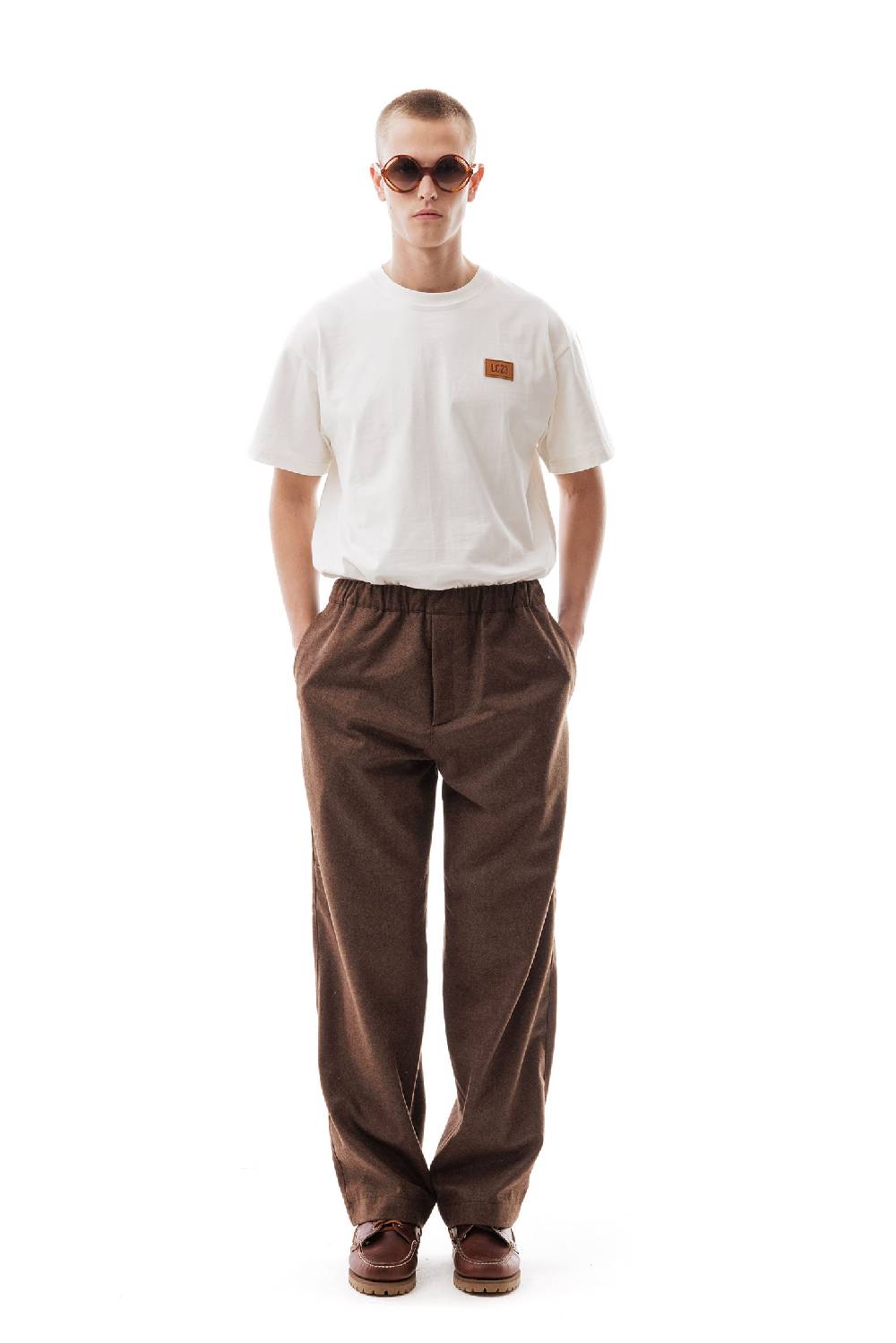 Lc23 WR Wool Pants Brown