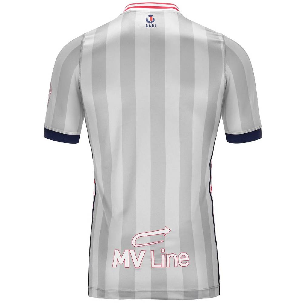 Lc23 LC23 X Kappa X SSC BARI Silver Jersey Short Sleeve