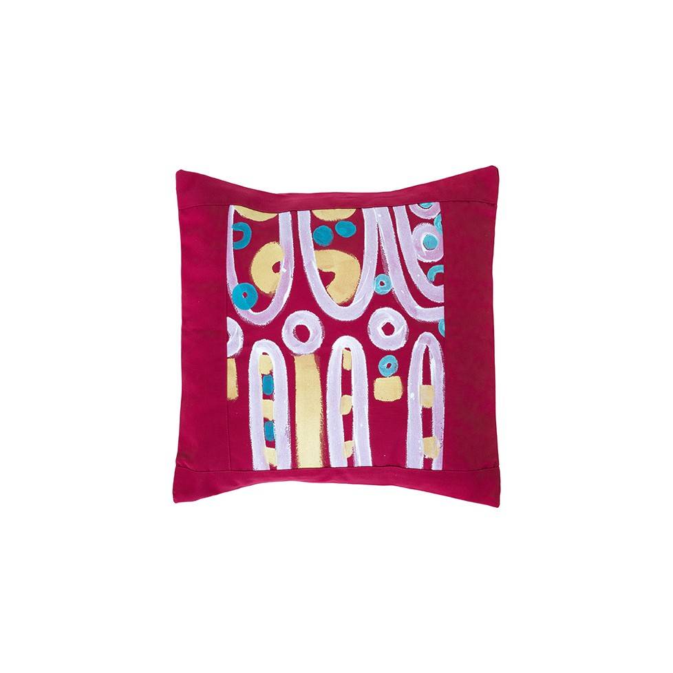 Le Botteghe Su Gologone Cuscino dipinto a mano CDE011