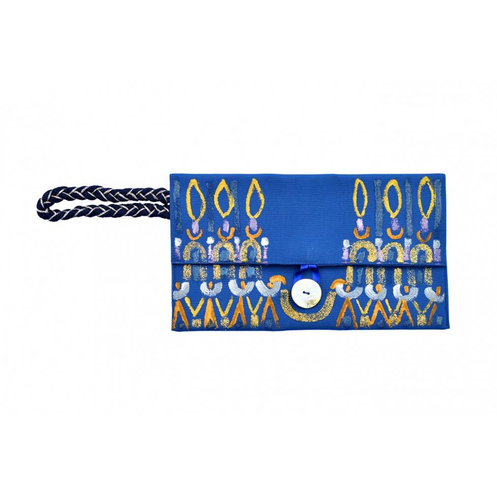 Le Botteghe Su Gologone Clutch dipinta a mano CL08