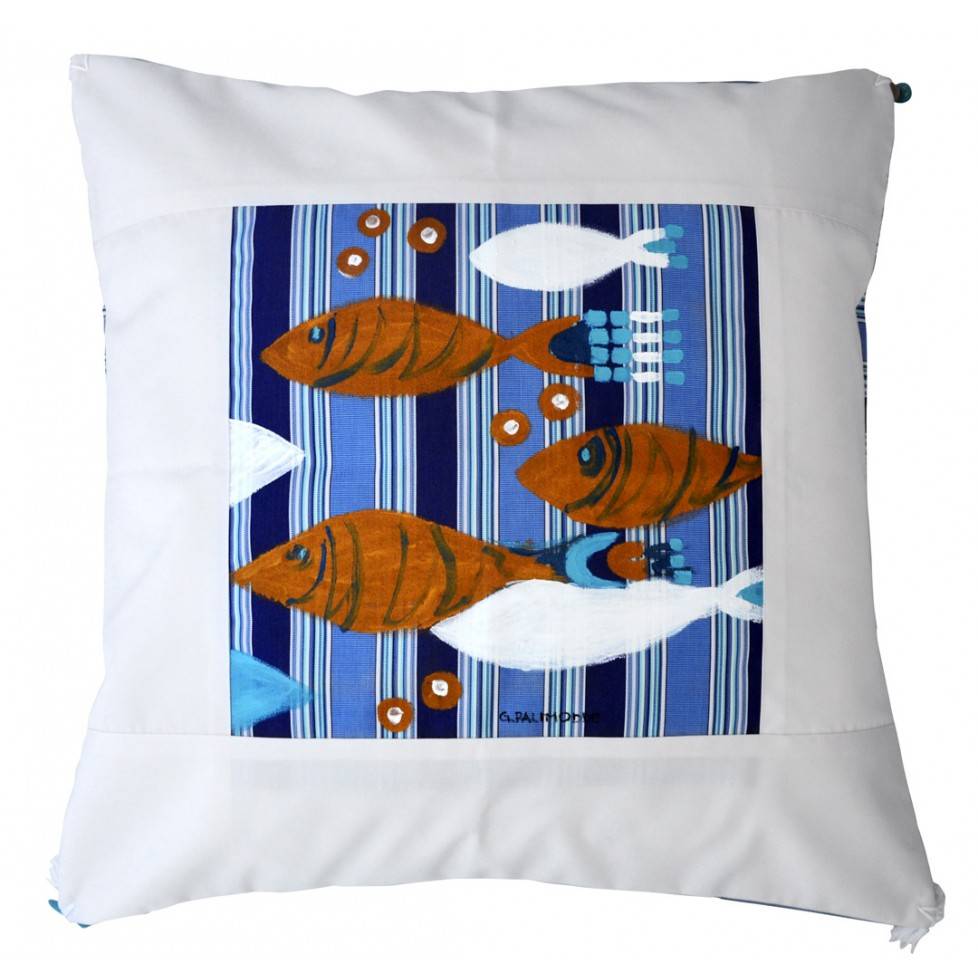 Le Botteghe Su Gologone Cuscino dipinto CDE192