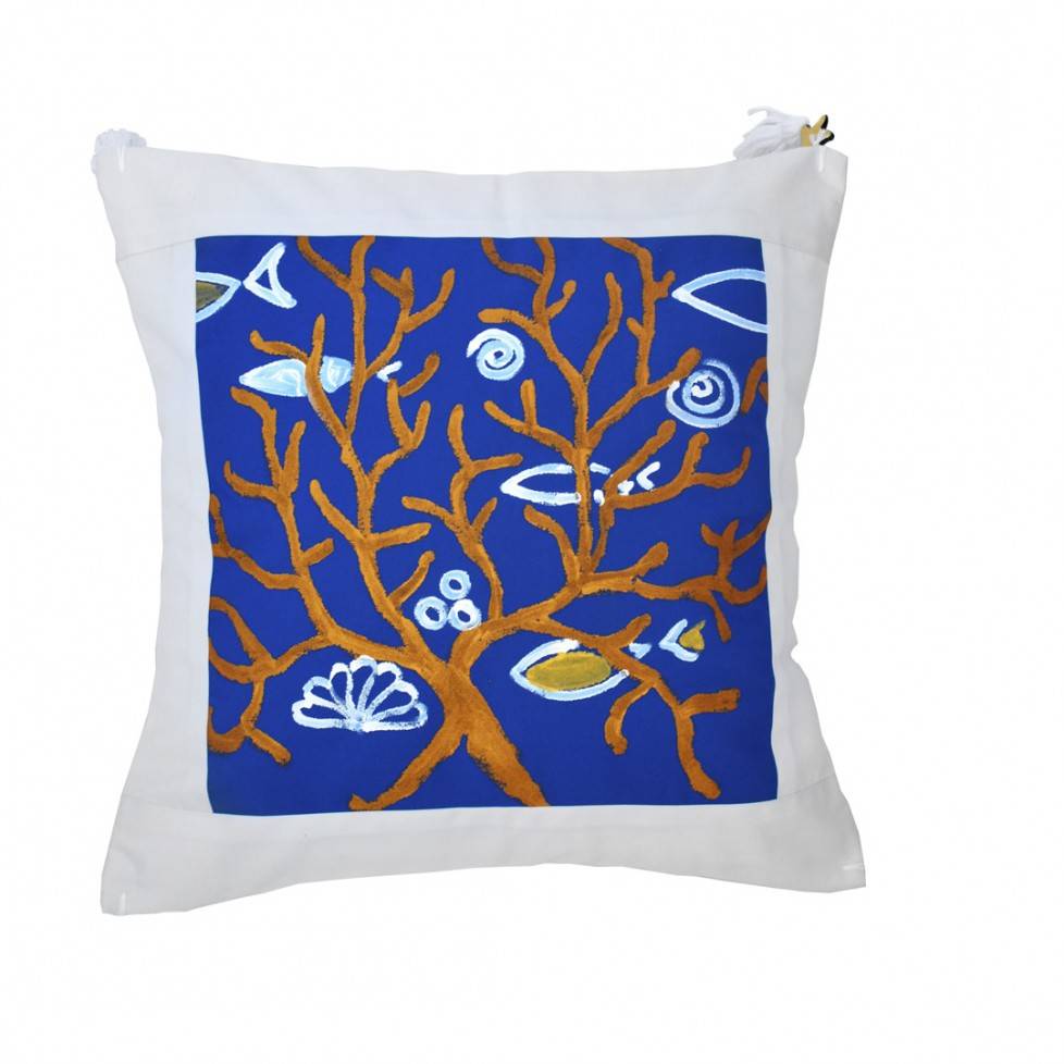 Le Botteghe Su Gologone Cuscino dipinto CDE204