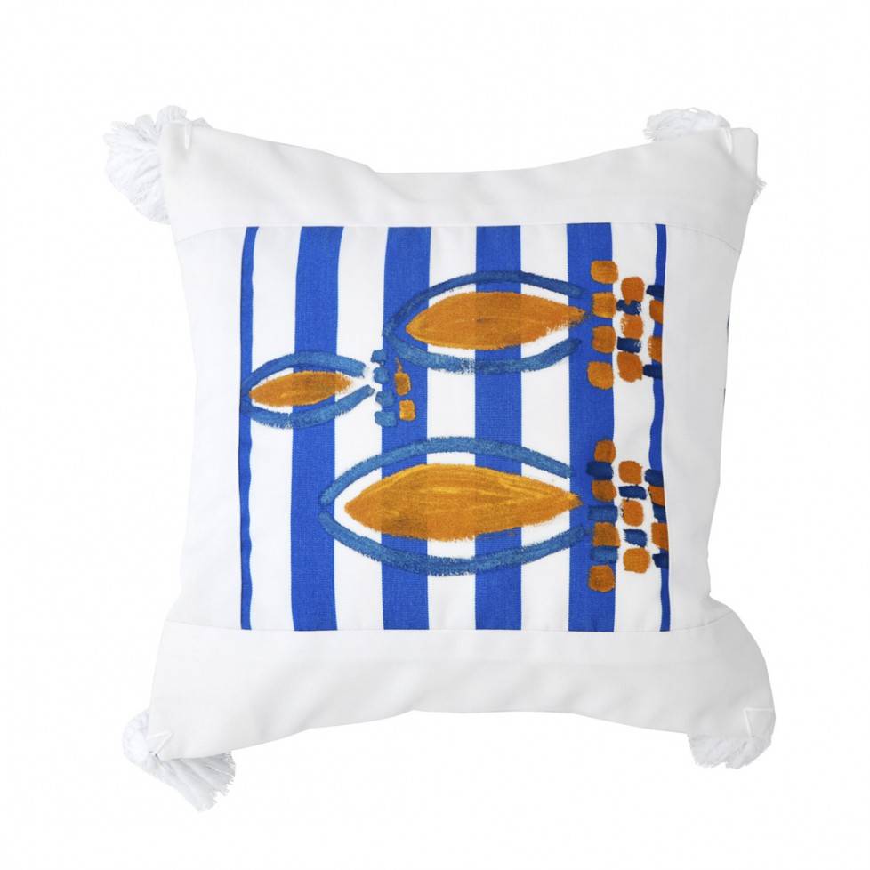 Le Botteghe Su Gologone Cuscino dipinto CDE206