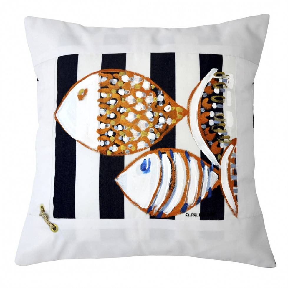 Le Botteghe Su Gologone Cuscino dipinto CDE210