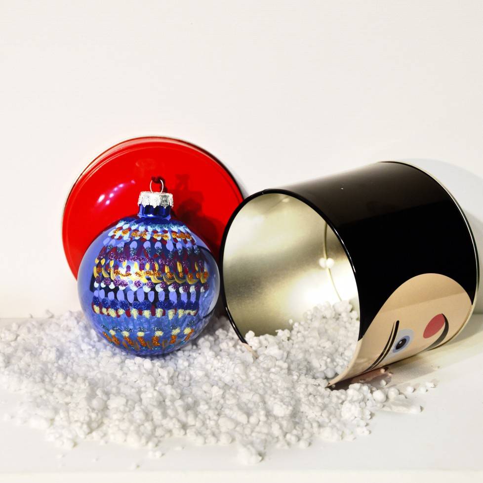 Le Botteghe Su Gologone Palla blu di Natale BB01 Su Gologone