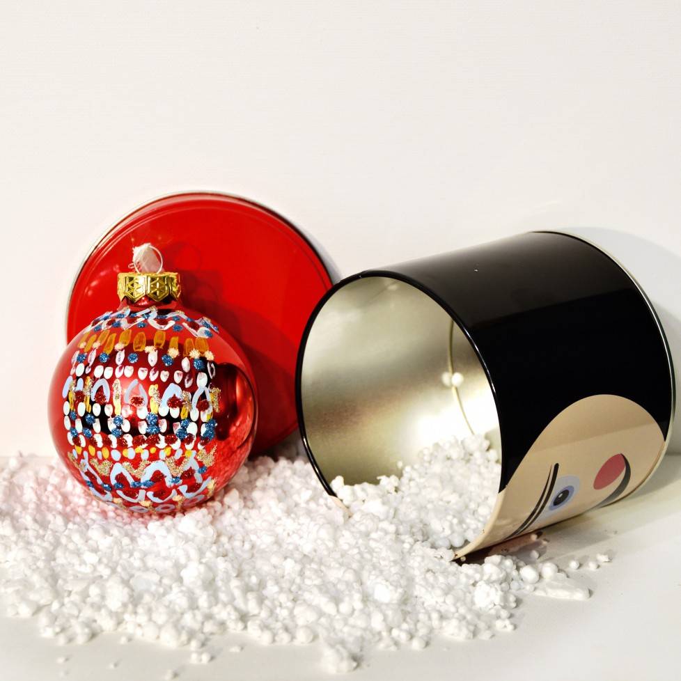 Le Botteghe Su Gologone Palla rossa di Natale RB01 Su Gologone